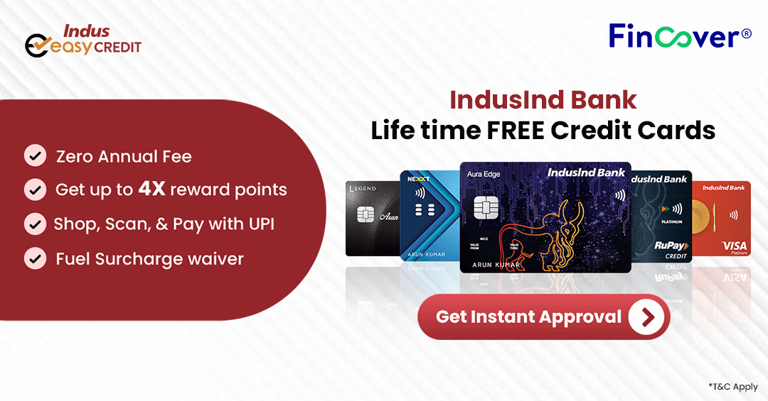 Indusind credit cards 2024